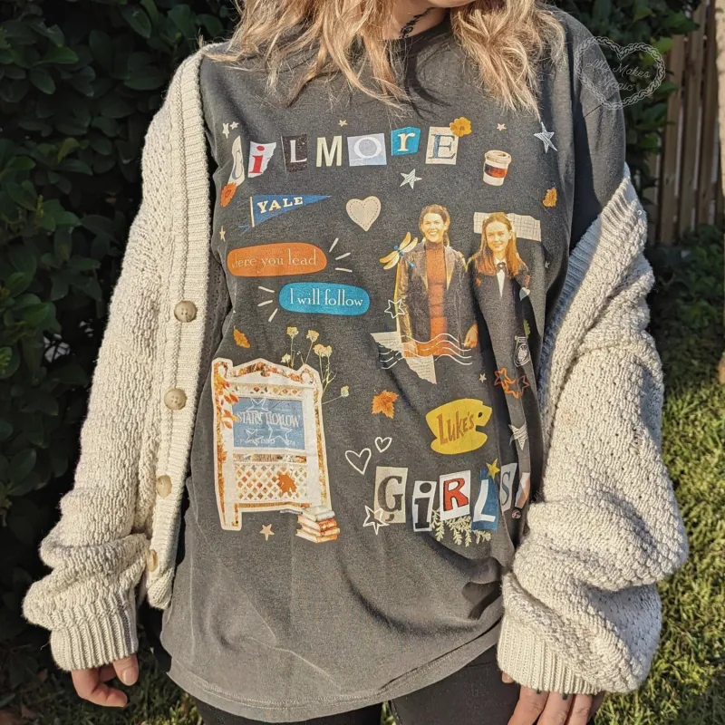 stars hollow tee sold by Ally Makes Magic