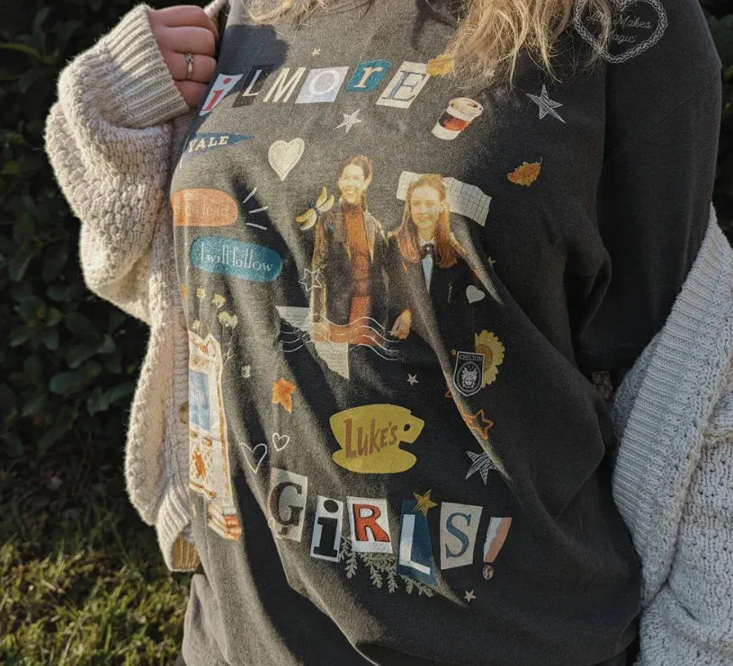 stars hollow tee sold by Ally Makes Magic product image thumbnail 2