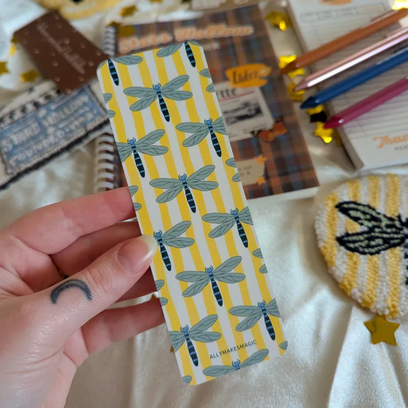 dragonfly inn bookmark sold by Ally Makes Magic