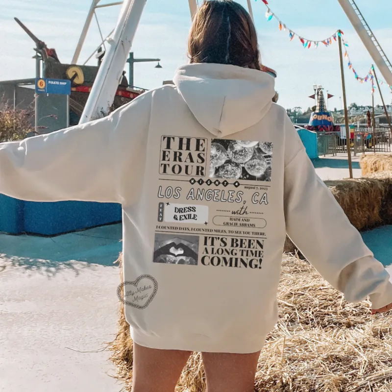 los angeles night 4 hoodie sold by Ally Makes Magic