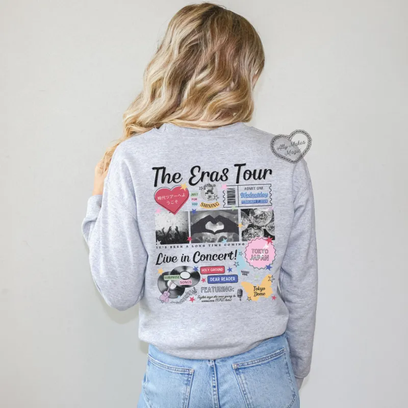 eras tour night sweater | gildan *custom* sold by Ally Makes Magic