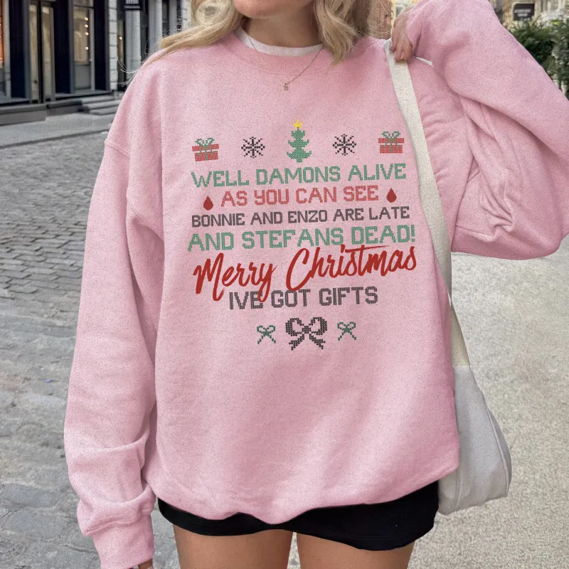 i've got gifts ugly christmas sweater sold by Ally Makes Magic