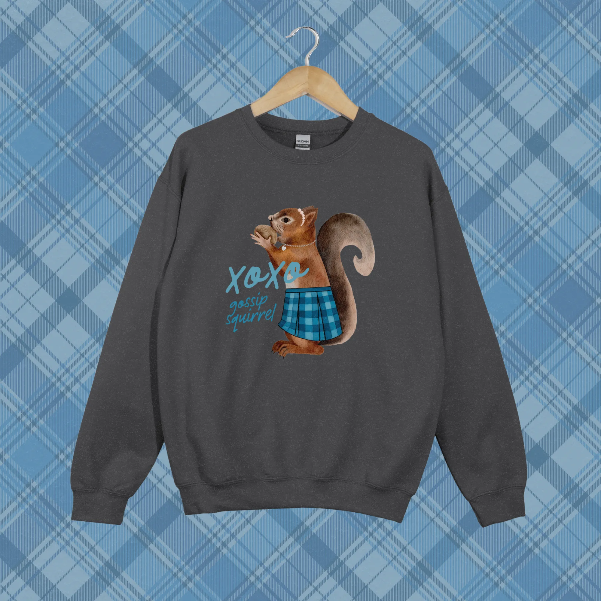 gossip squirrel sweater sold by Ally Makes Magic product image thumbnail 2