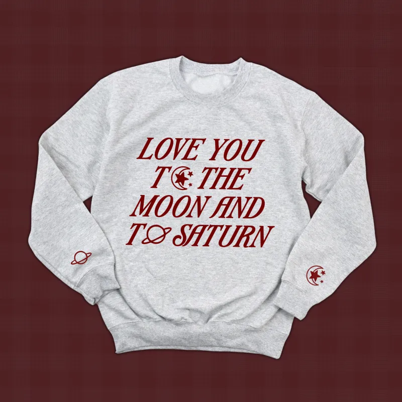 to the moon sweater made by Ally Makes Magic