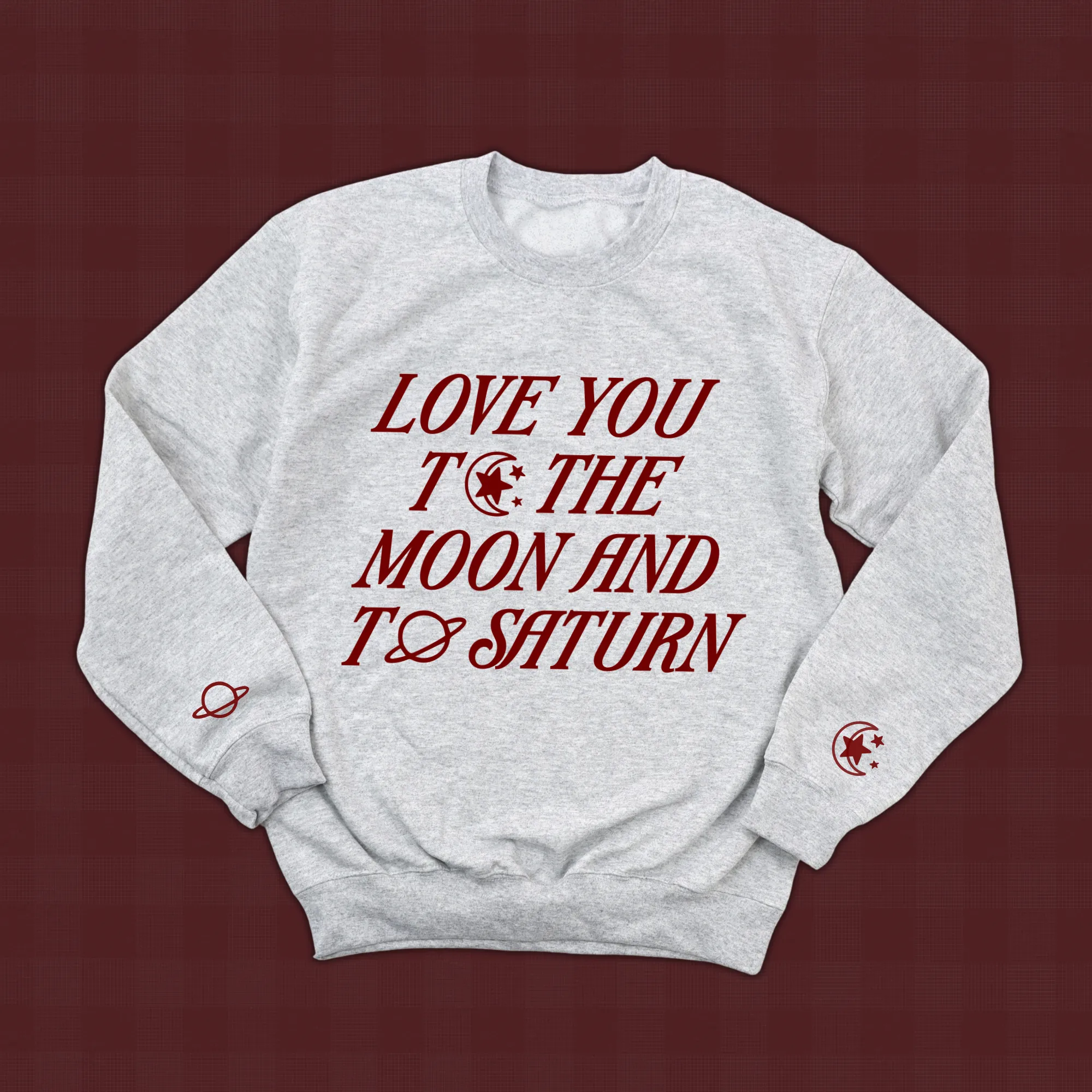 to the moon sweater sold by Ally Makes Magic