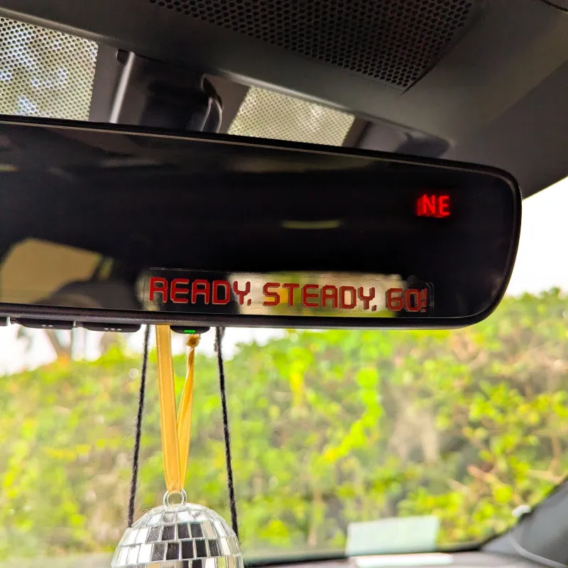 ready-steady-go! decal sticker made by Ally Makes Magic
