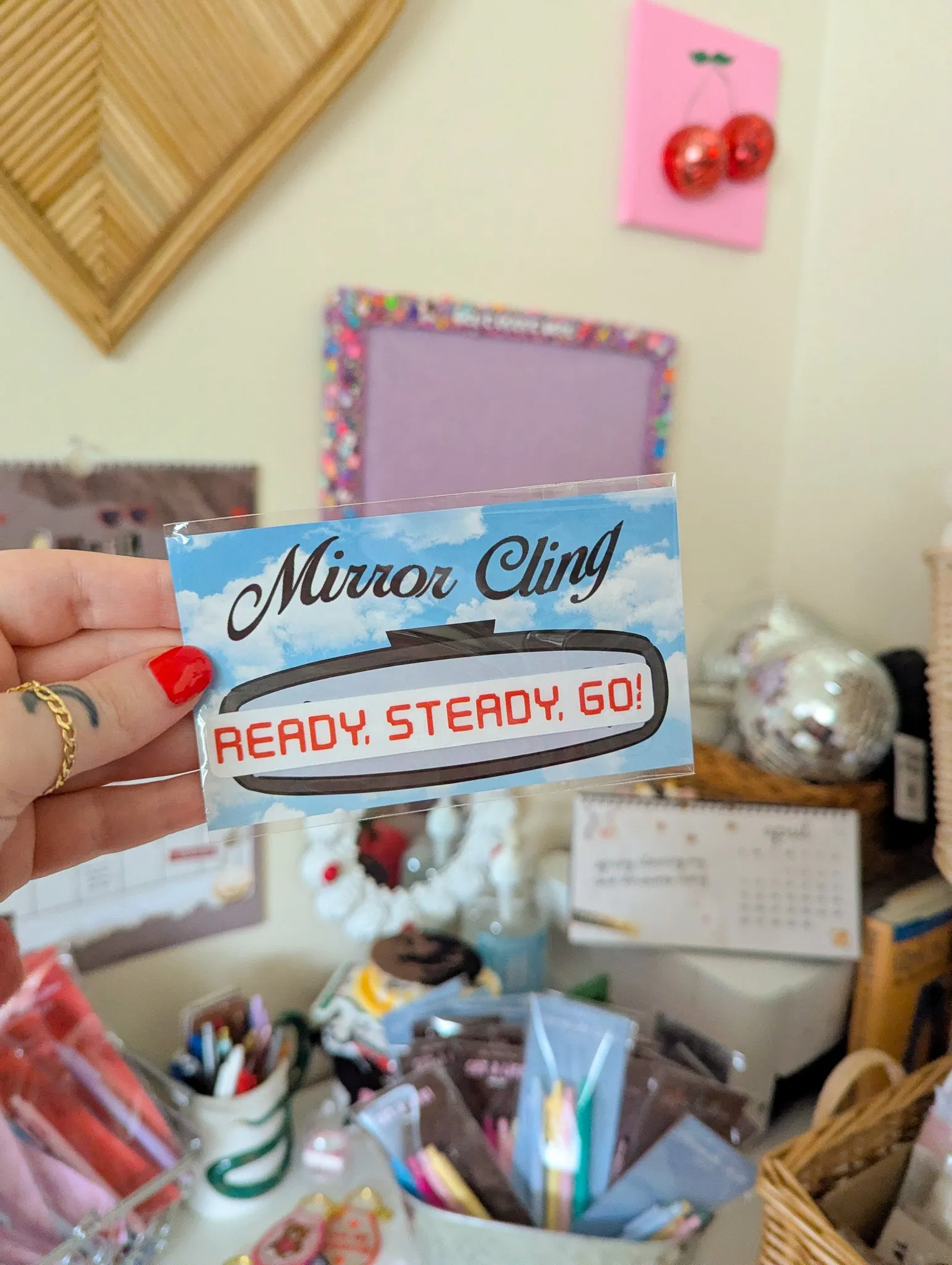 ready-steady-go! decal sticker sold by Ally Makes Magic product image thumbnail 2
