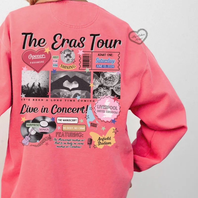 liverpool night 3 retro pullover | comfort colors sold by Ally Makes Magic