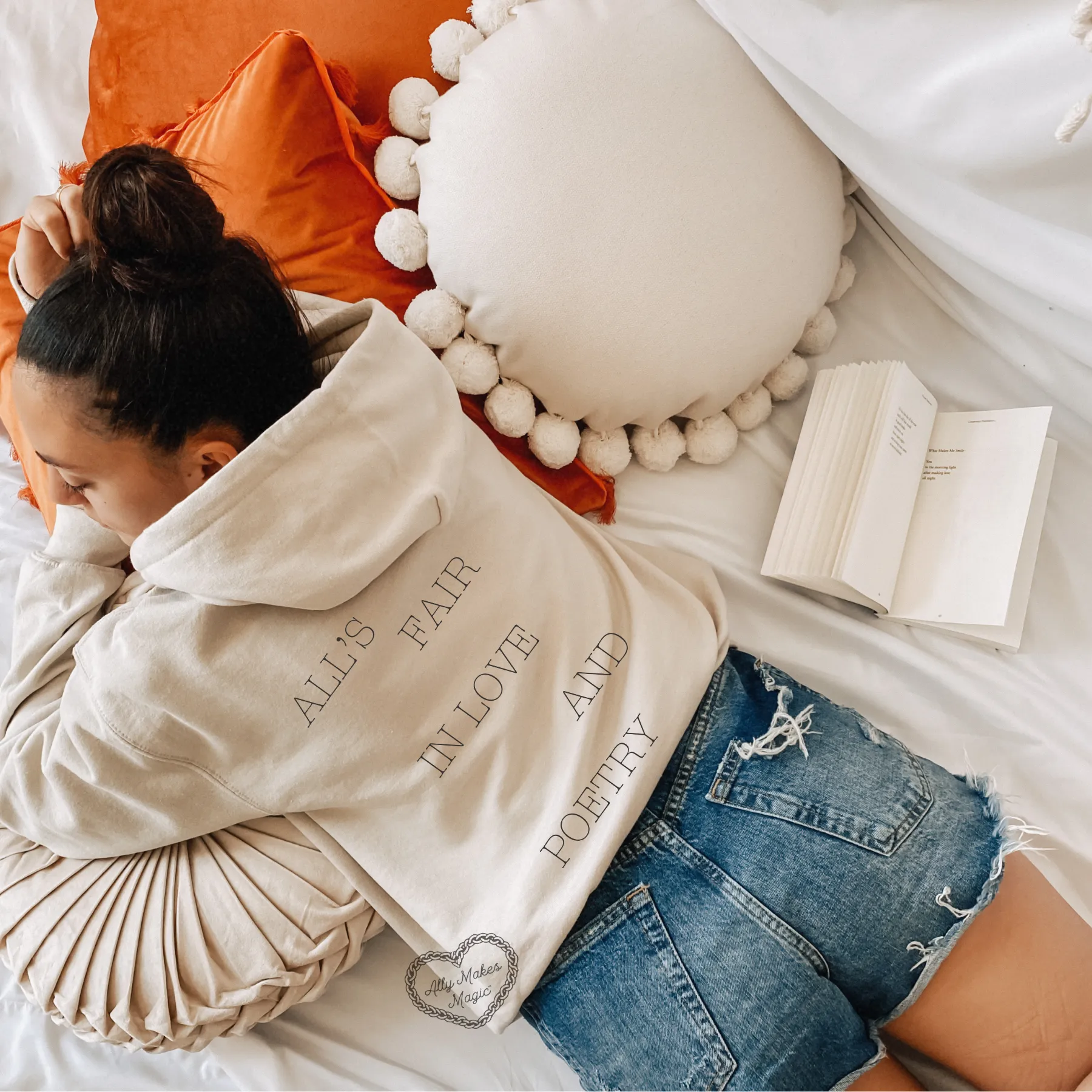 tortured hoodie sold by Ally Makes Magic product image thumbnail 2