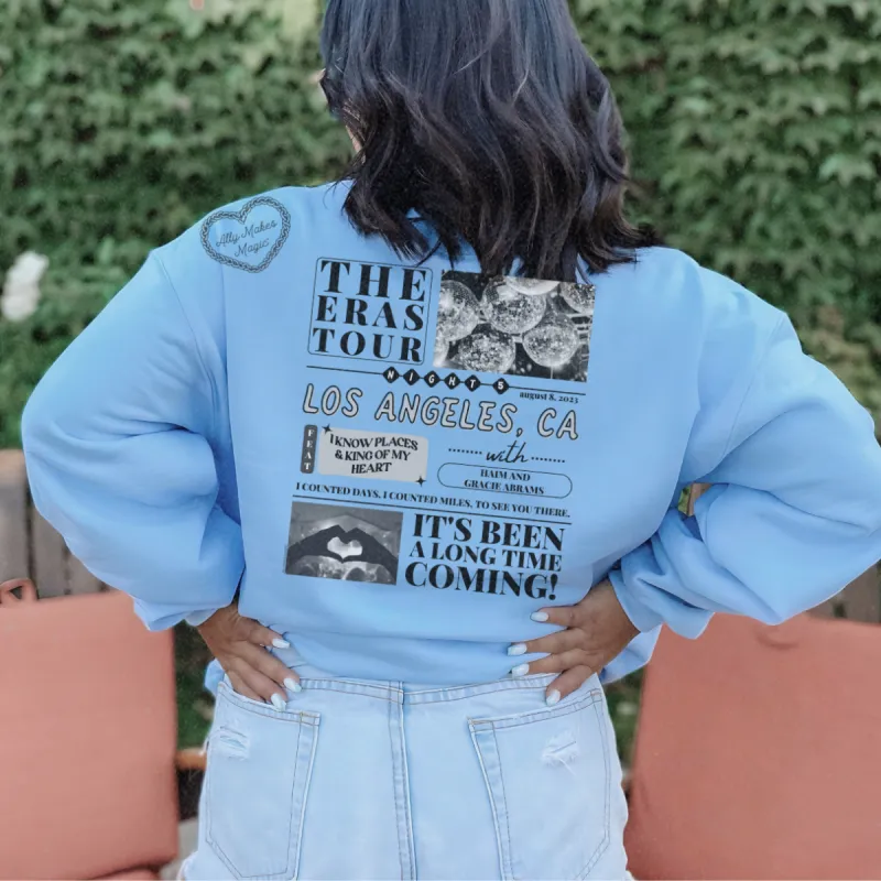 los angeles night 5 sweater | gildan sold by Ally Makes Magic