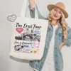 mexico city night 3 retro tote bag sold by Ally Makes Magic