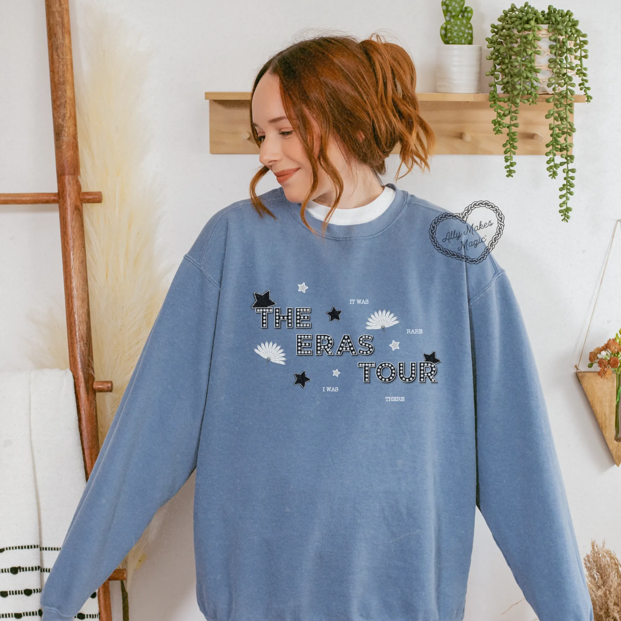 stockholm night 3 pullover | comfort colors (tortured) sold by Ally Makes Magic product image thumbnail 2