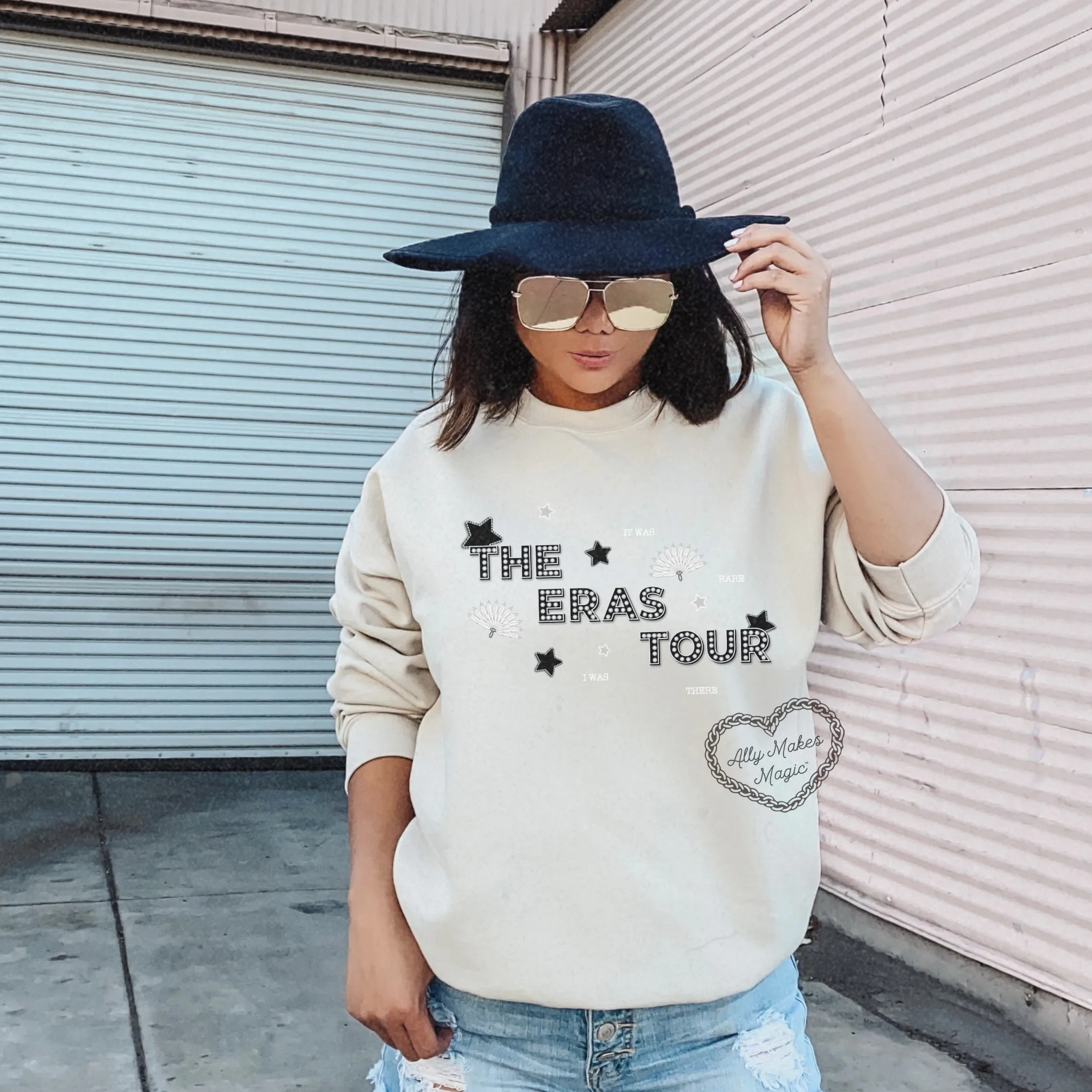 gelsenkirchen night 1 sweater | gildan (tortured) sold by Ally Makes Magic product image thumbnail 2