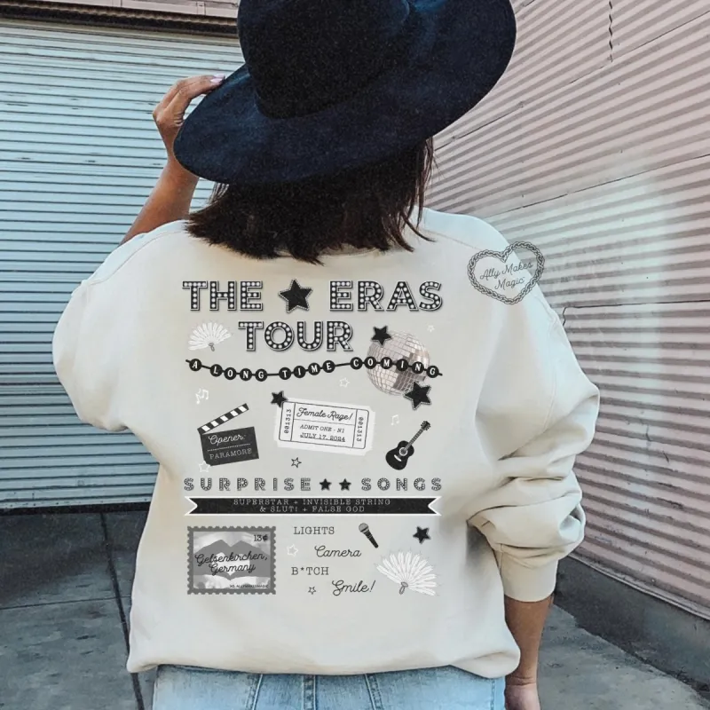 gelsenkirchen night 1 sweater | gildan (tortured) sold by Ally Makes Magic