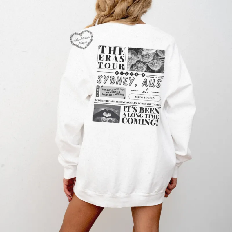 sydney night 4 pullover | comfort colors sold by Ally Makes Magic