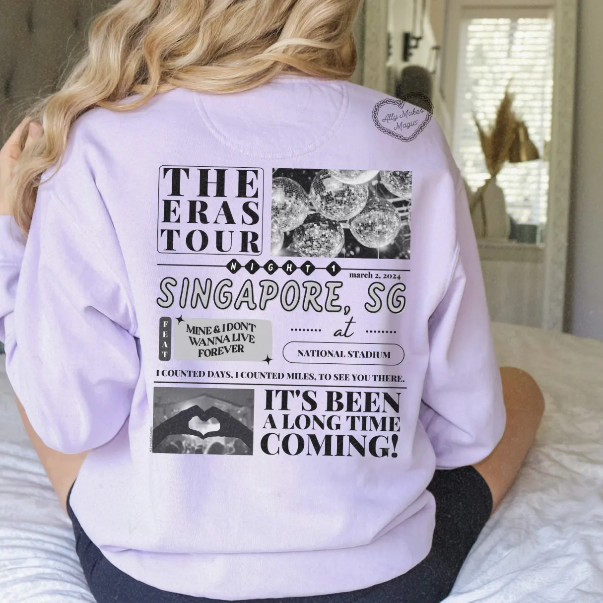 singapore night 1 pullover | comfort colors sold by Ally Makes Magic