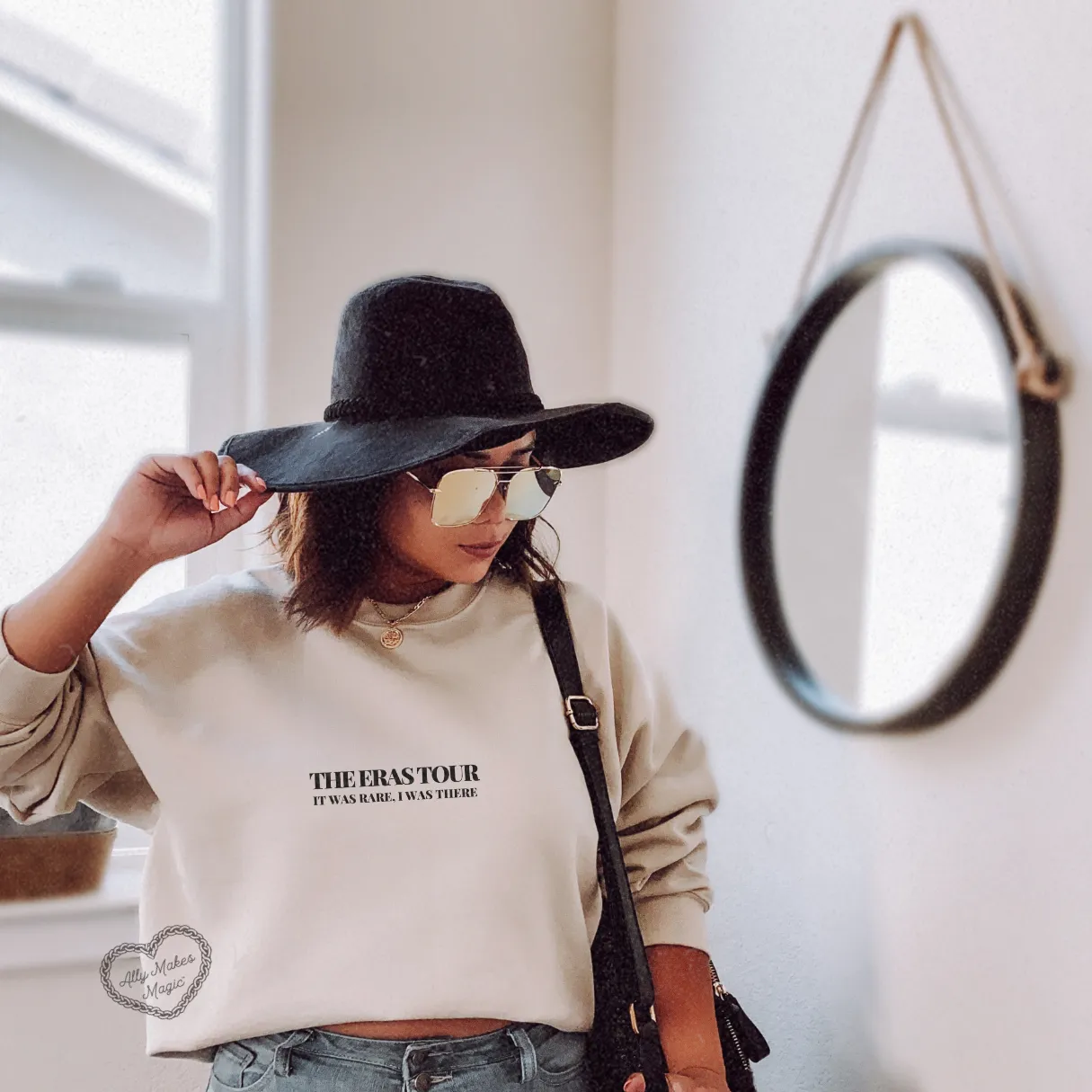 cincinnati night 1 sweater | gildan sold by Ally Makes Magic product image thumbnail 2