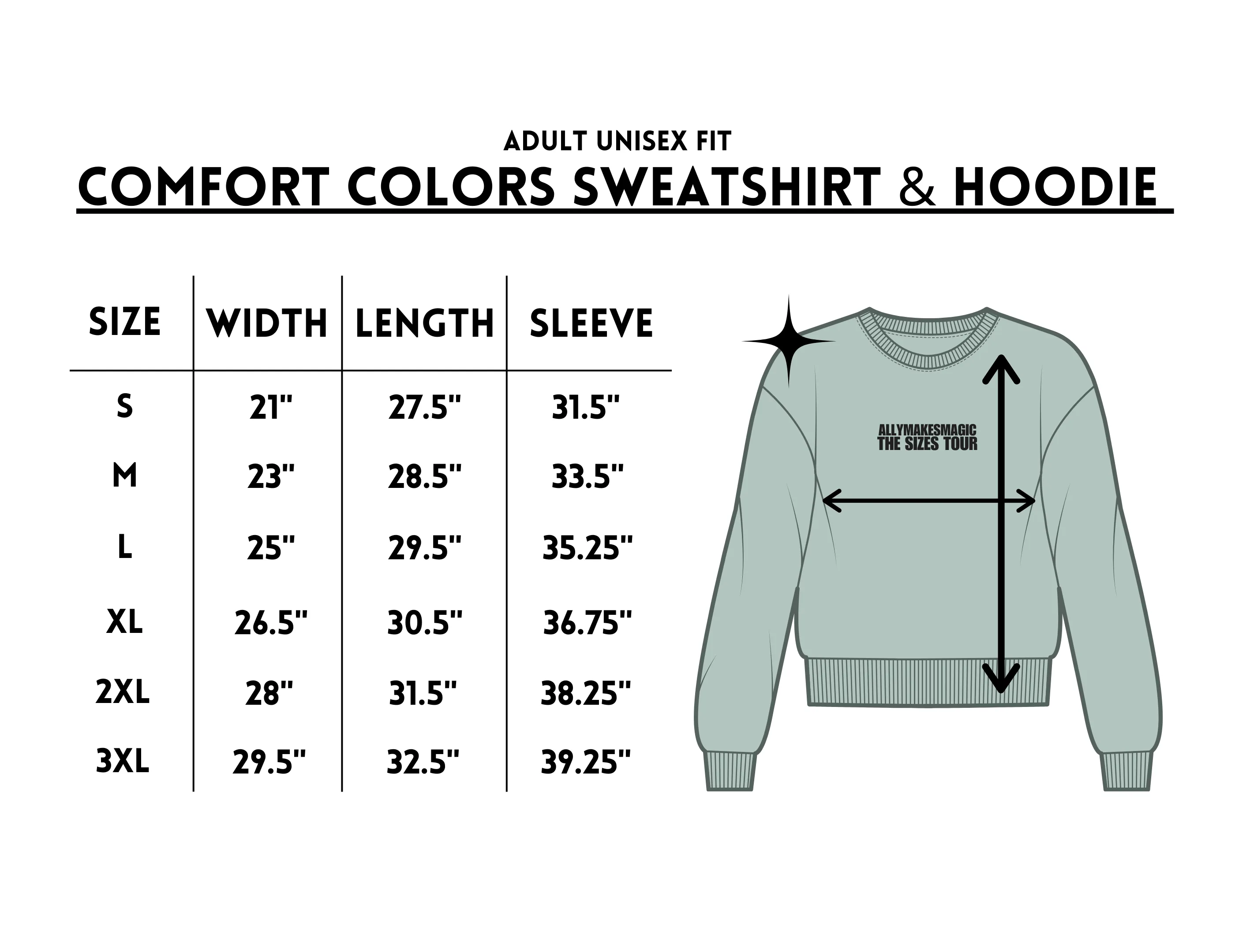 stockholm night 1 retro pullover | comfort colors sold by Ally Makes Magic product image thumbnail 3