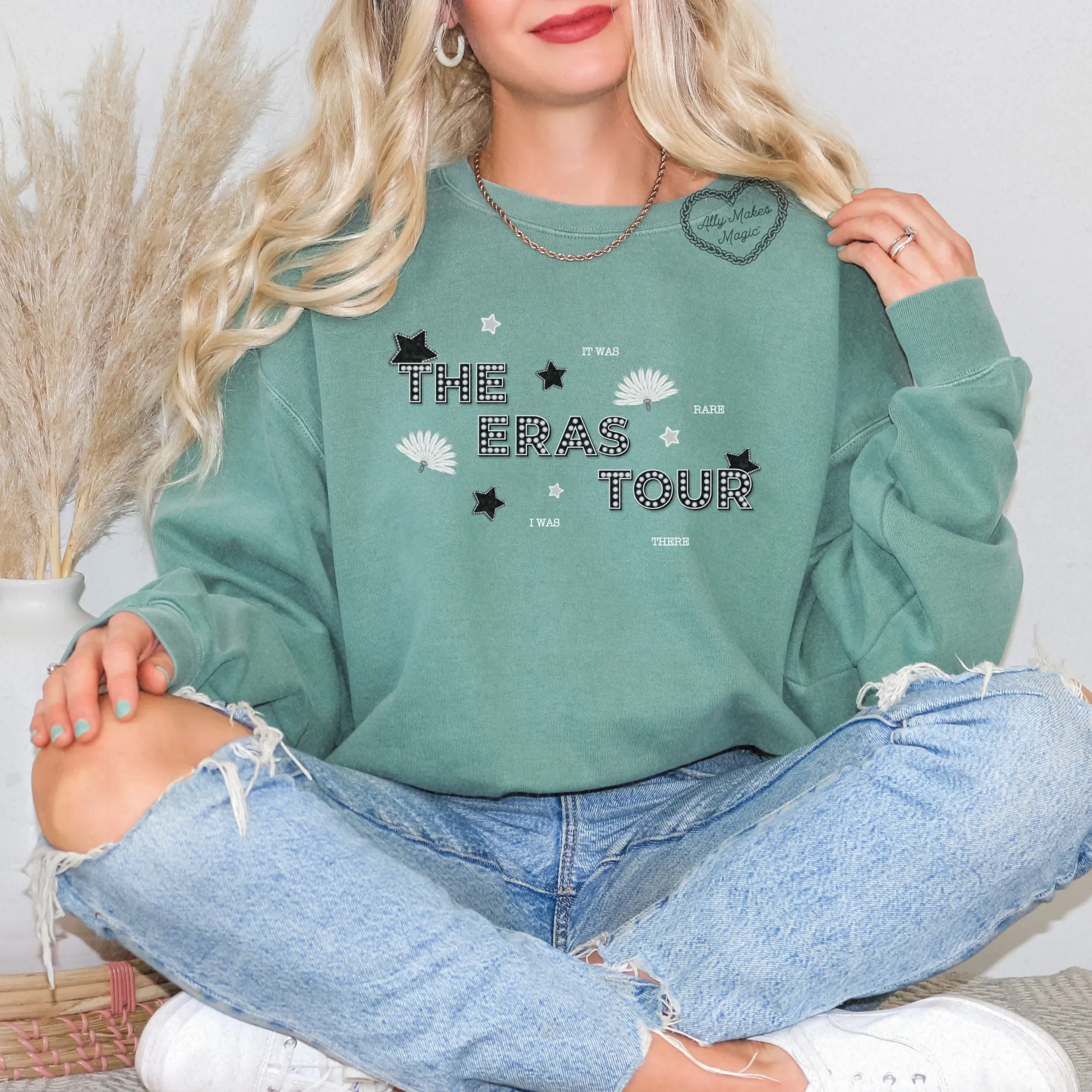 edinburgh night 2 pullover | comfort colors (tortured) sold by Ally Makes Magic product image thumbnail 2