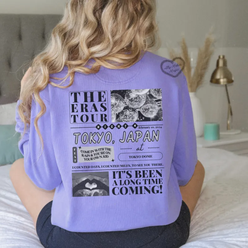 tokyo night 4 pullover | comfort colors sold by Ally Makes Magic