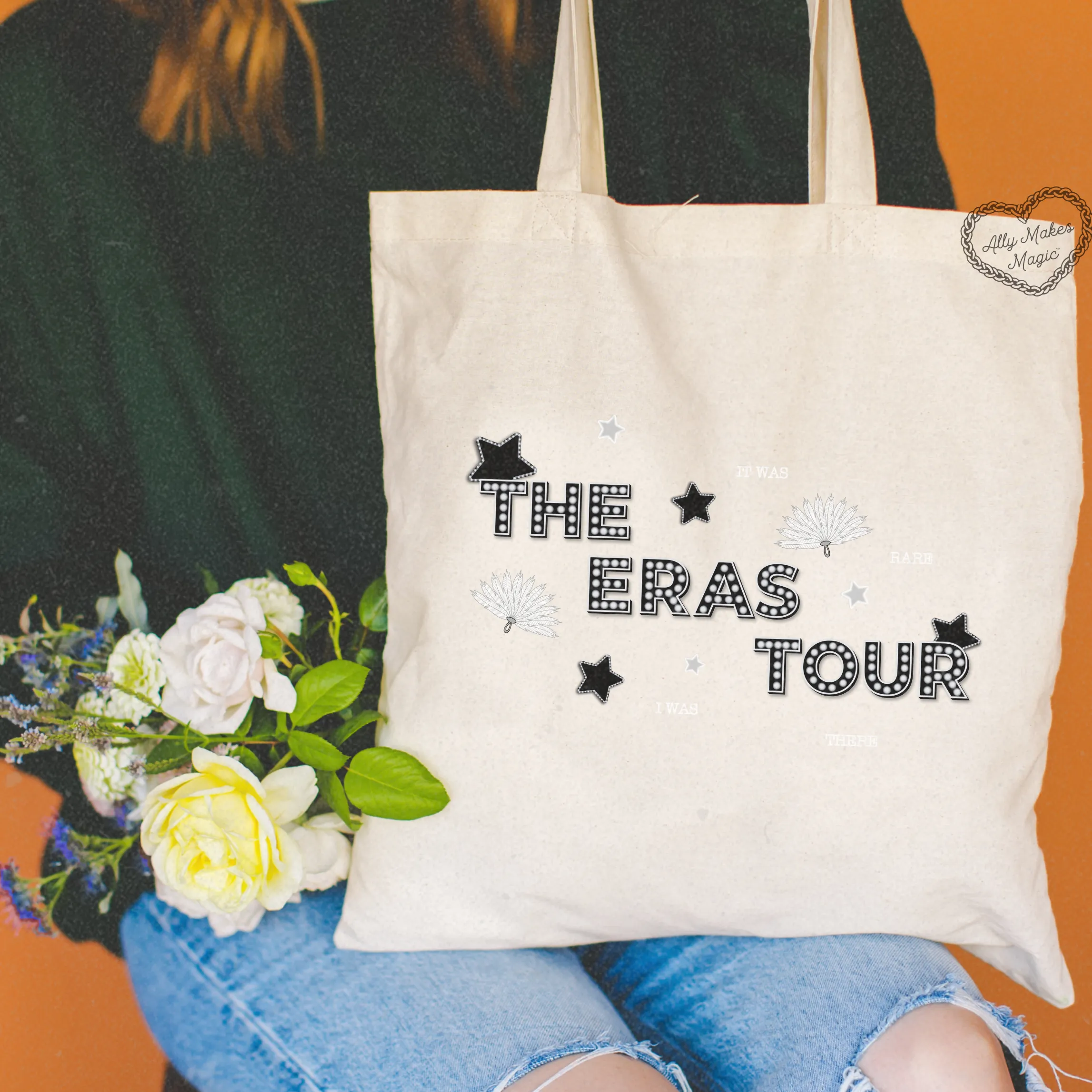 lyon night 1 tote bag (tortured) sold by Ally Makes Magic product image thumbnail 2