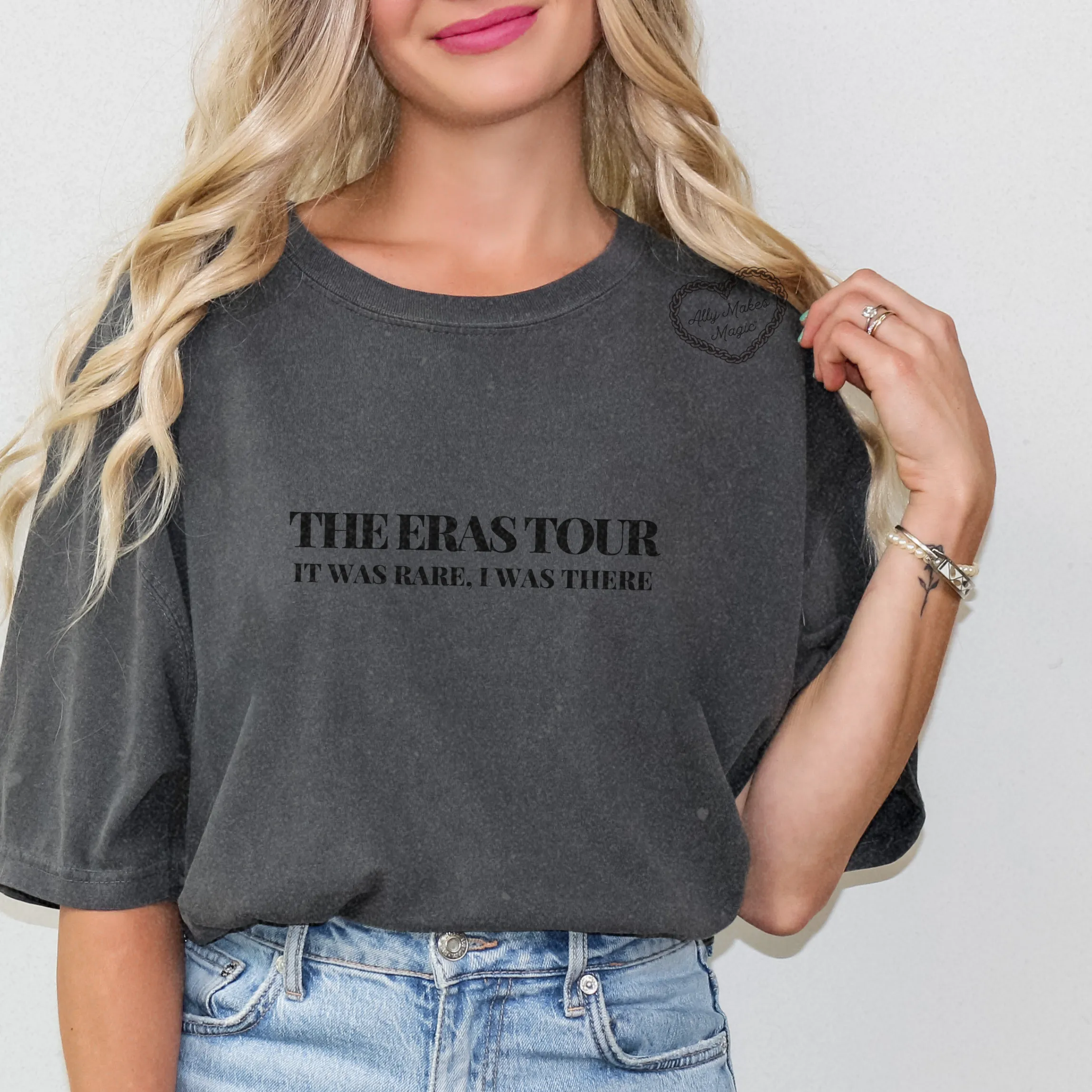 stockholm night 1 tee | comfort colors sold by Ally Makes Magic product image thumbnail 2