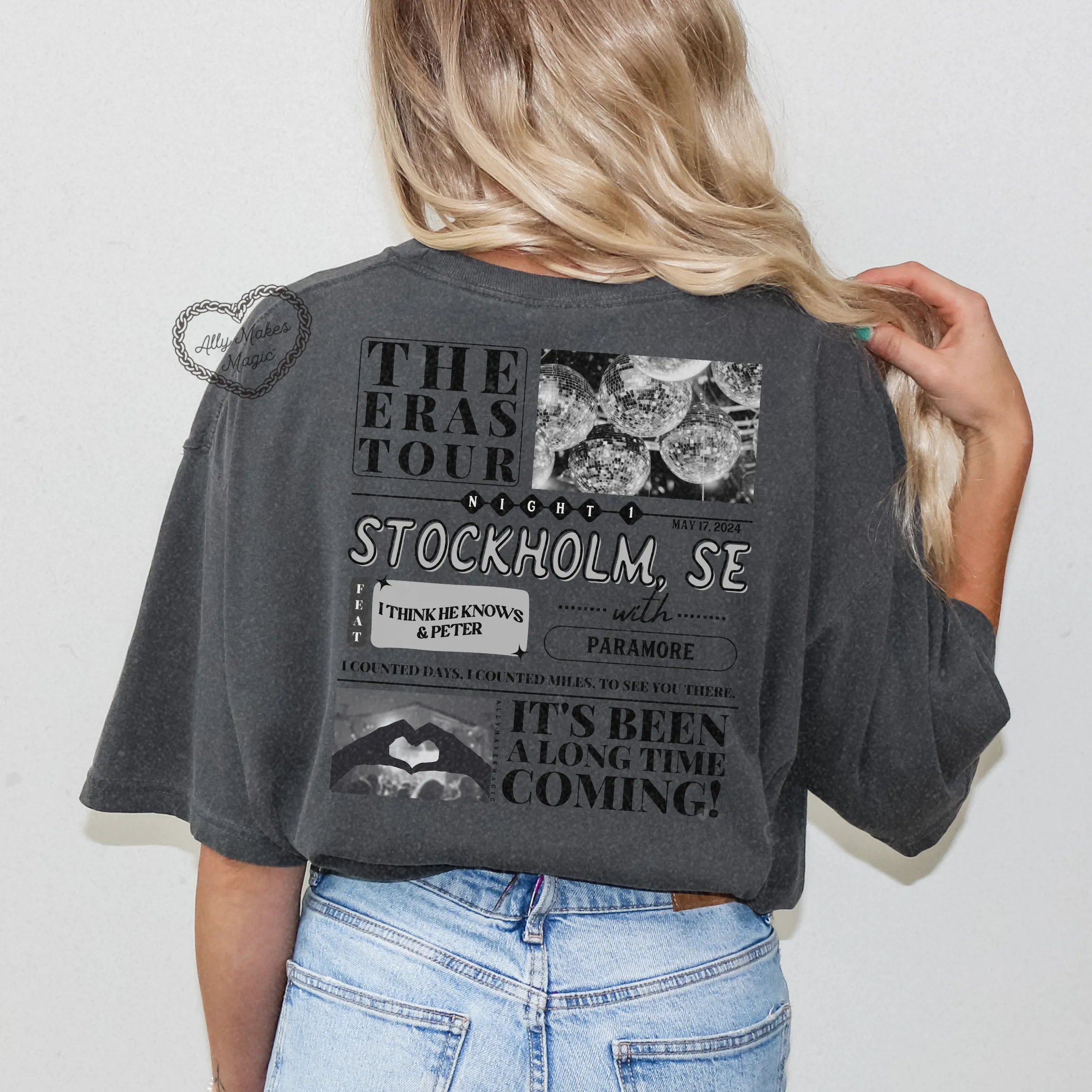 stockholm night 1 tee | comfort colors sold by Ally Makes Magic