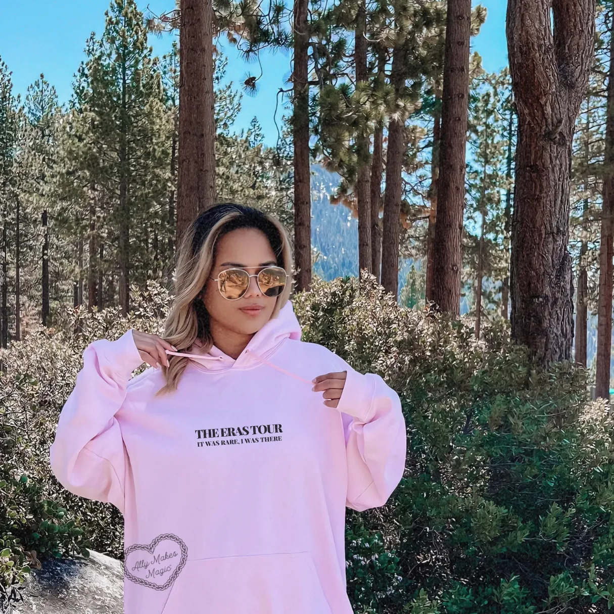 são paulo night 3 hoodie sold by Ally Makes Magic product image thumbnail 2