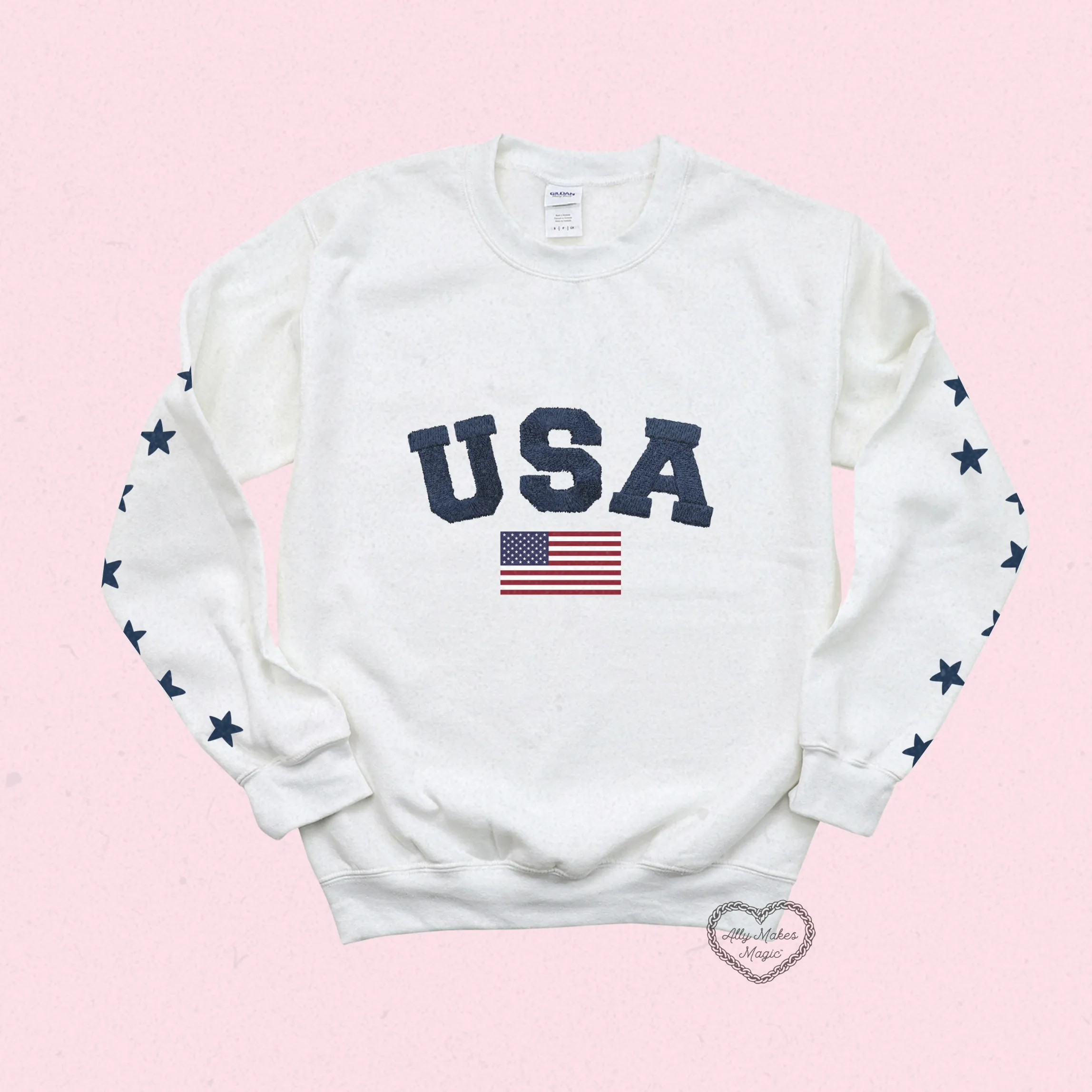 princess d's varsity sweater sold by Ally Makes Magic product image thumbnail 3