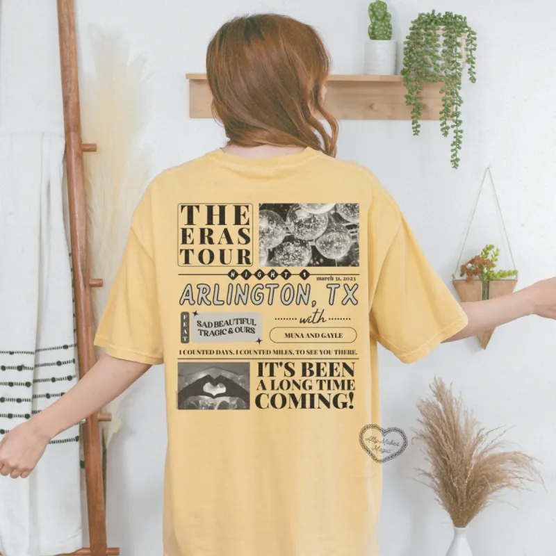 arlington night 1 t-shirt | comfort colors sold by Ally Makes Magic