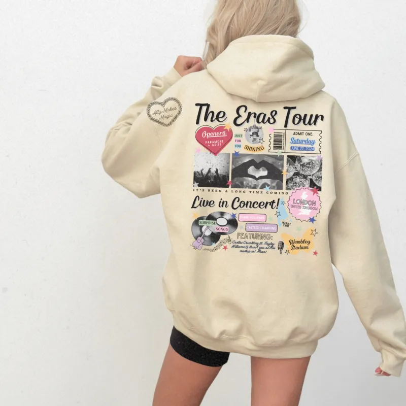 london night 2 retro hoodie sold by Ally Makes Magic