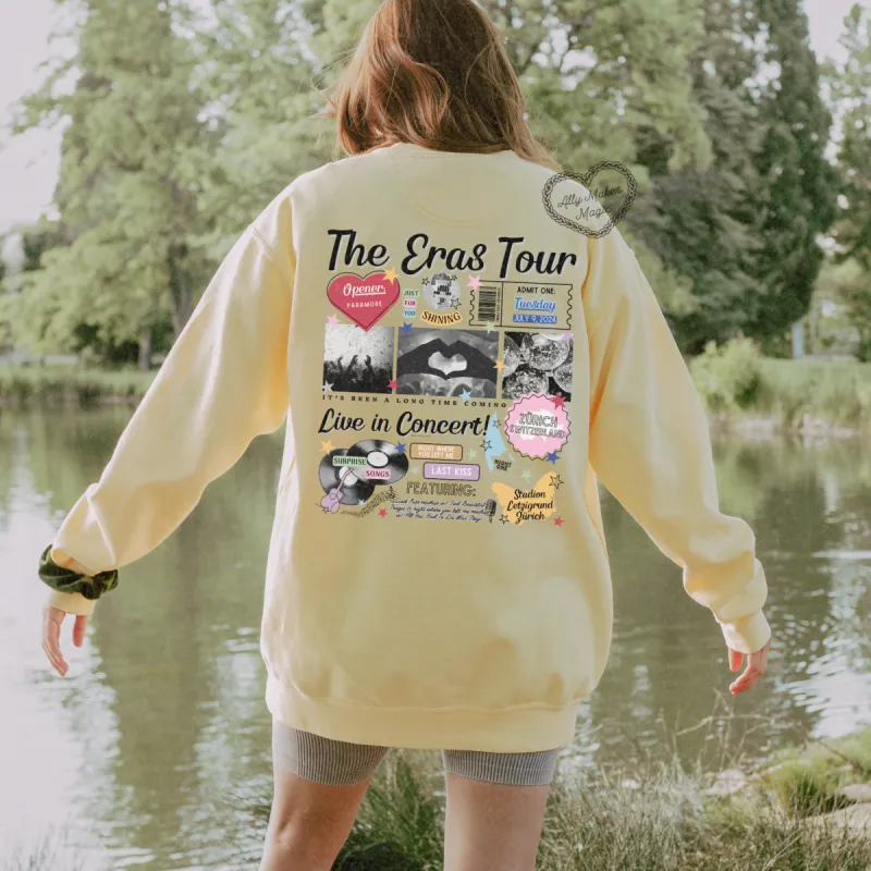 zurich night 1 retro pullover | comfort colors sold by Ally Makes Magic