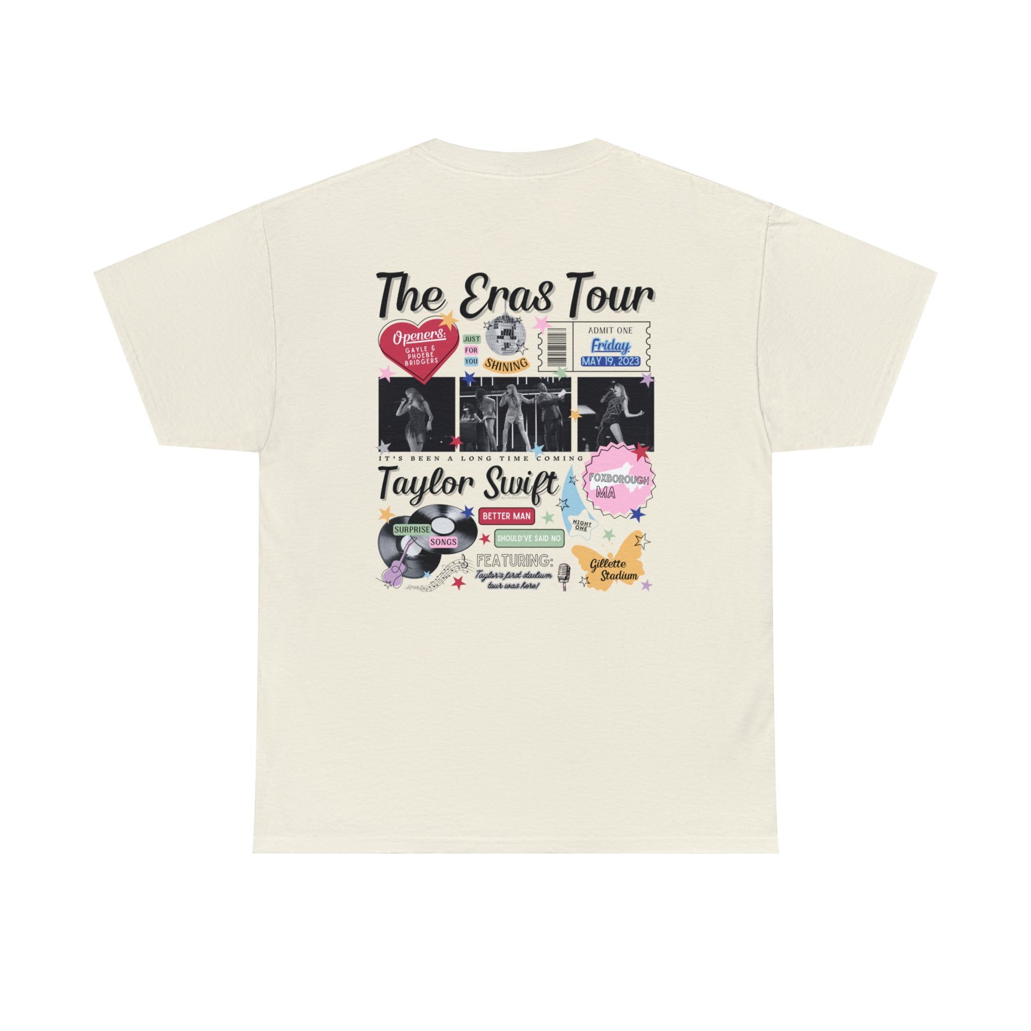 Foxborough Night 1 Retro Tee sold by Ally Makes Magic product image thumbnail 7