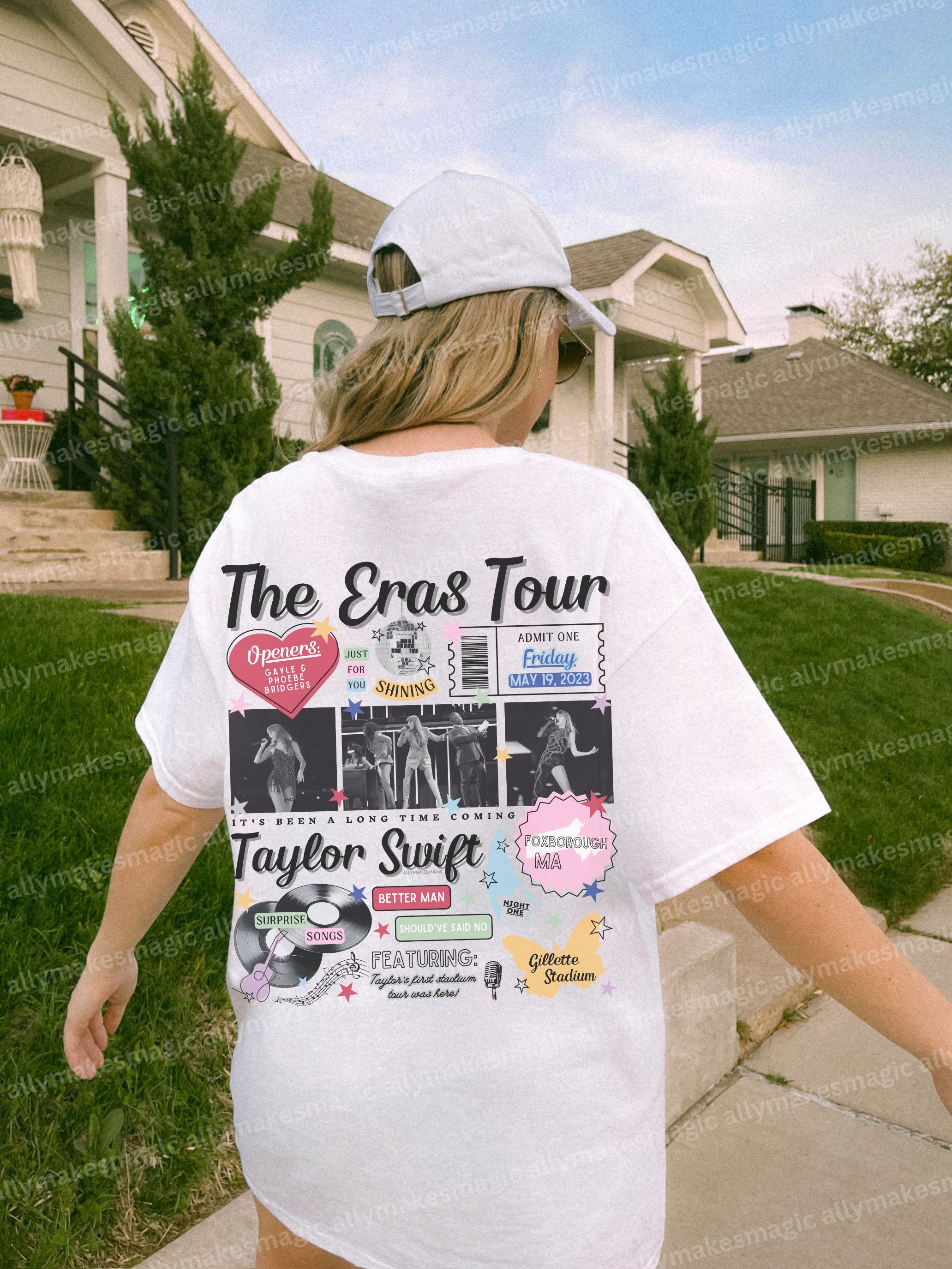 Foxborough Night 1 Retro Tee sold by Ally Makes Magic