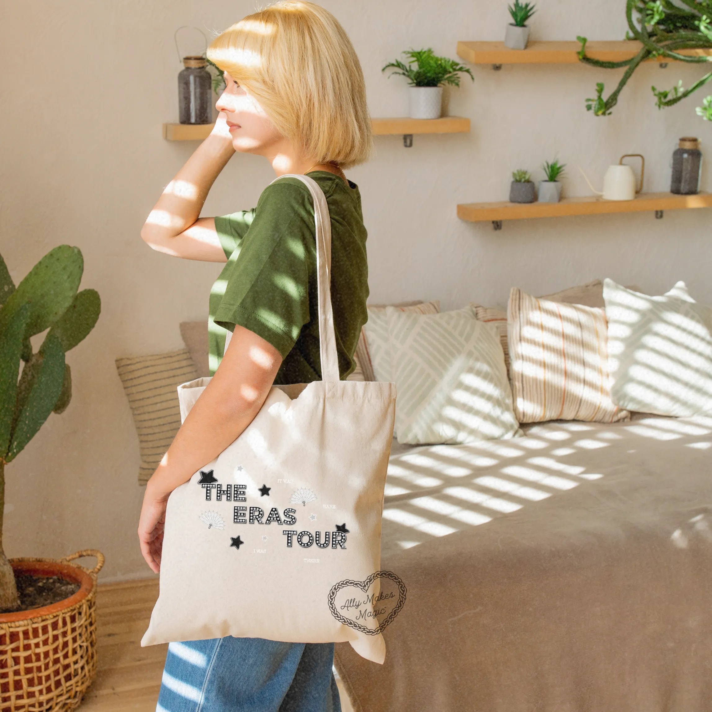 madrid night 2 tote bag (tortured) sold by Ally Makes Magic product image thumbnail 2