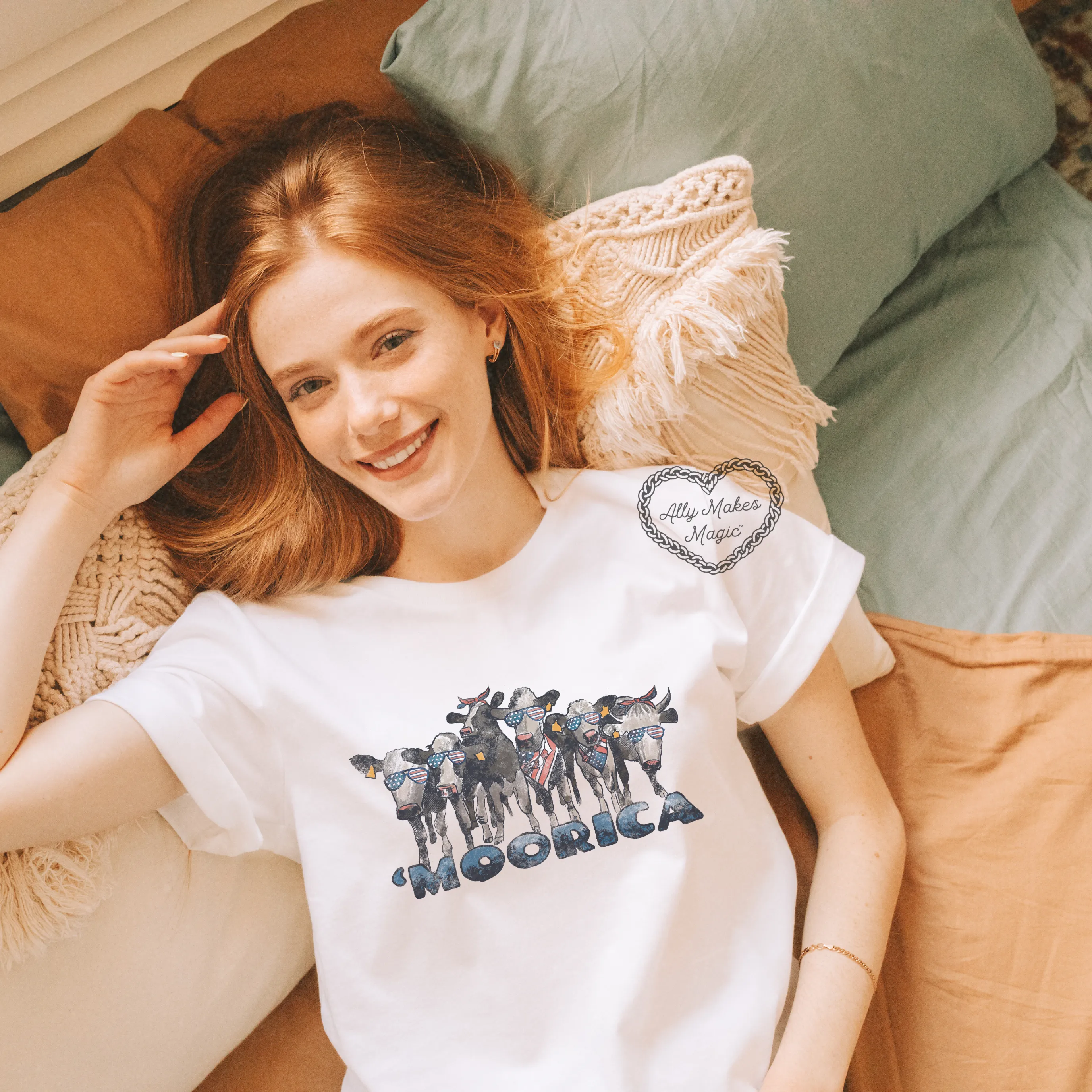 'MOOrica tee sold by Ally Makes Magic product image thumbnail 4