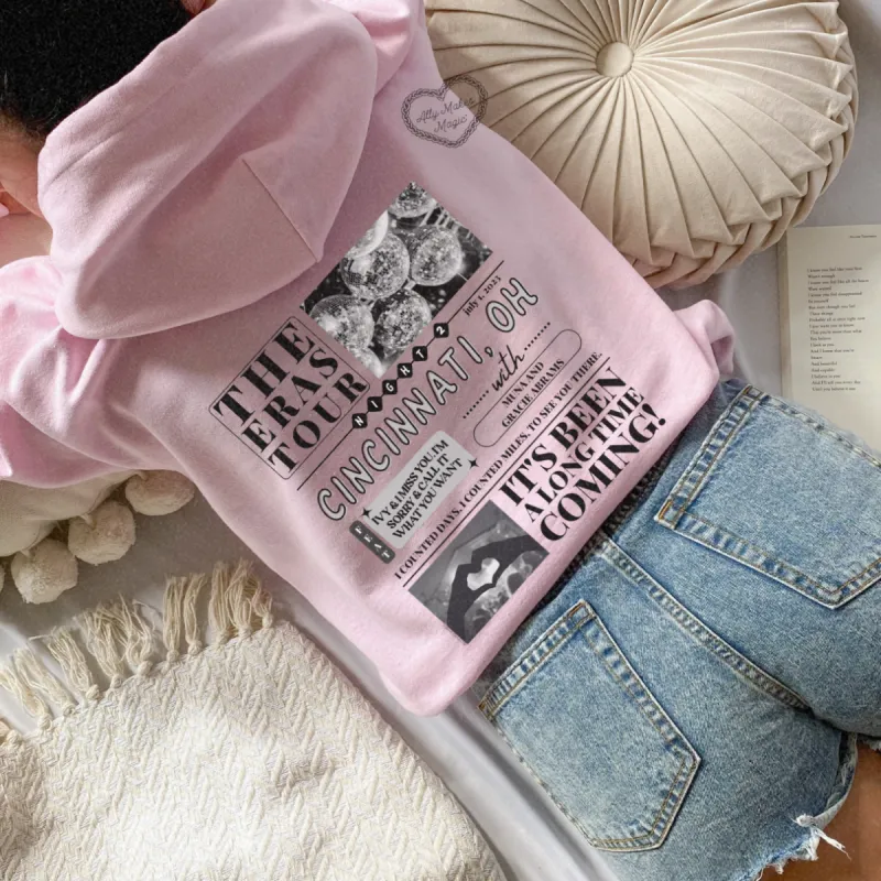 cincinnati night 2 hoodie sold by Ally Makes Magic