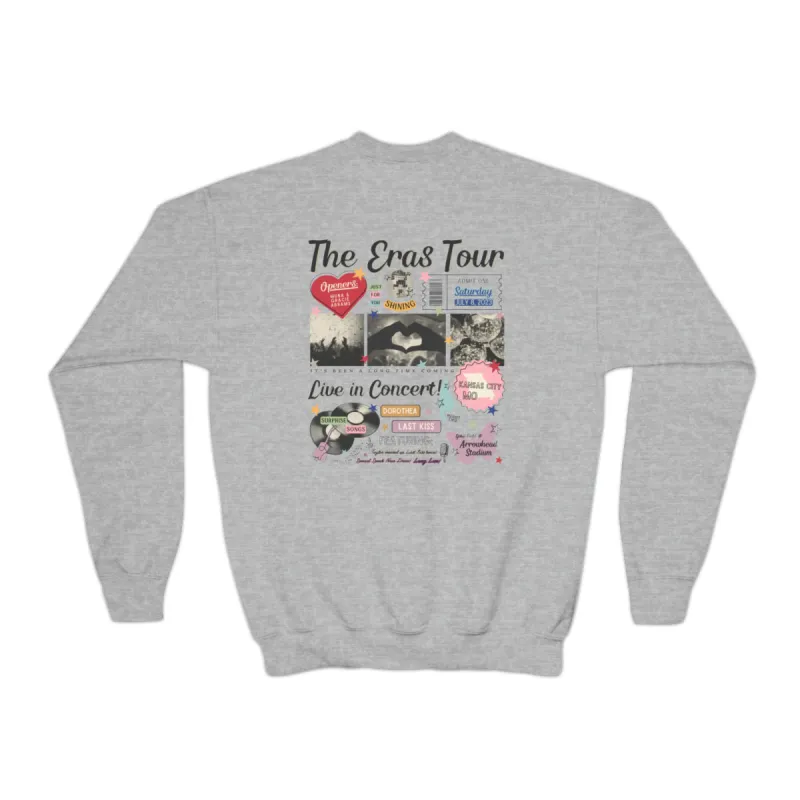 kansas city night 2 youth retro sweater sold by Ally Makes Magic