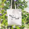 stockholm night 3 tote bag (tortured) sold by Ally Makes Magic
