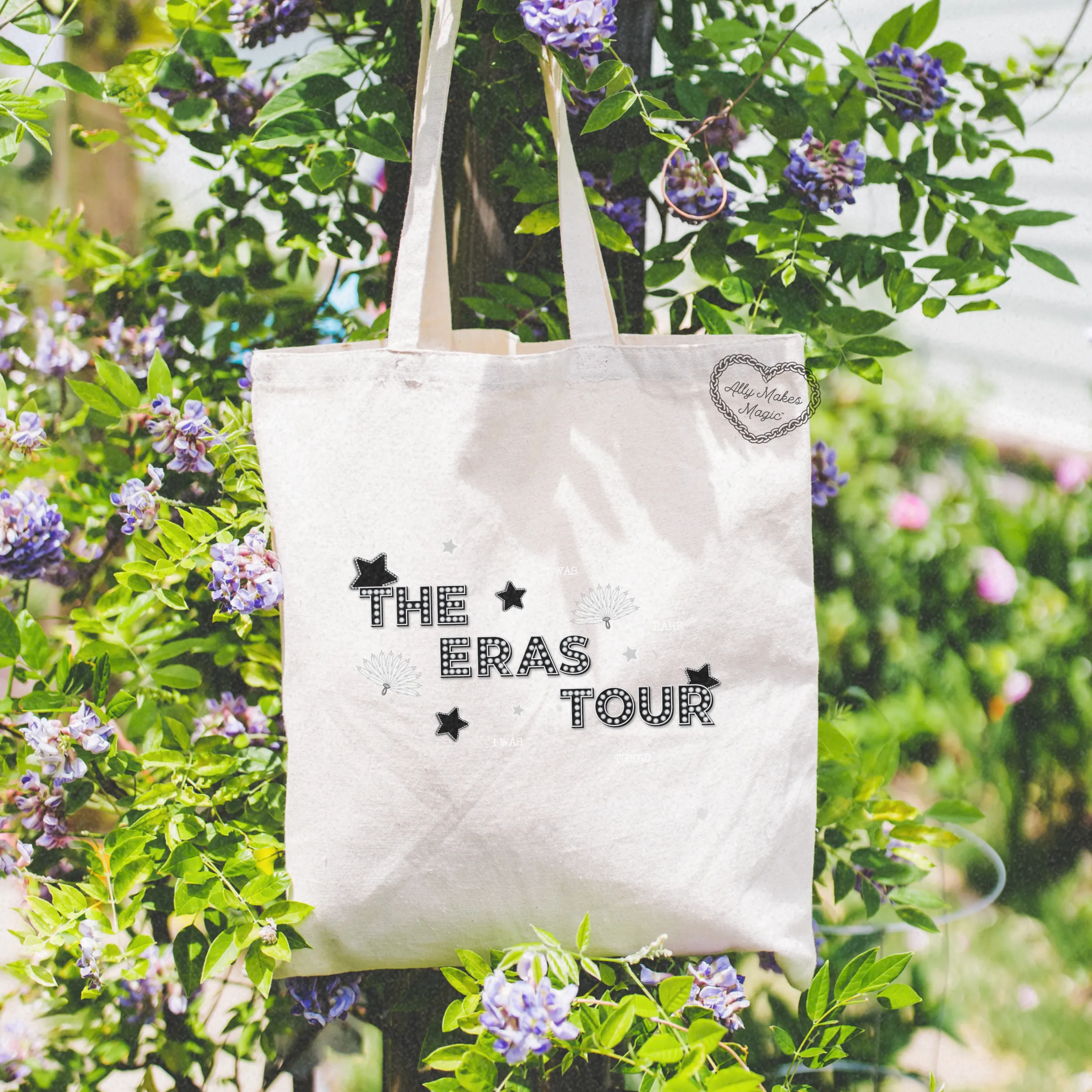 stockholm night 3 tote bag (tortured) sold by Ally Makes Magic product image thumbnail 2