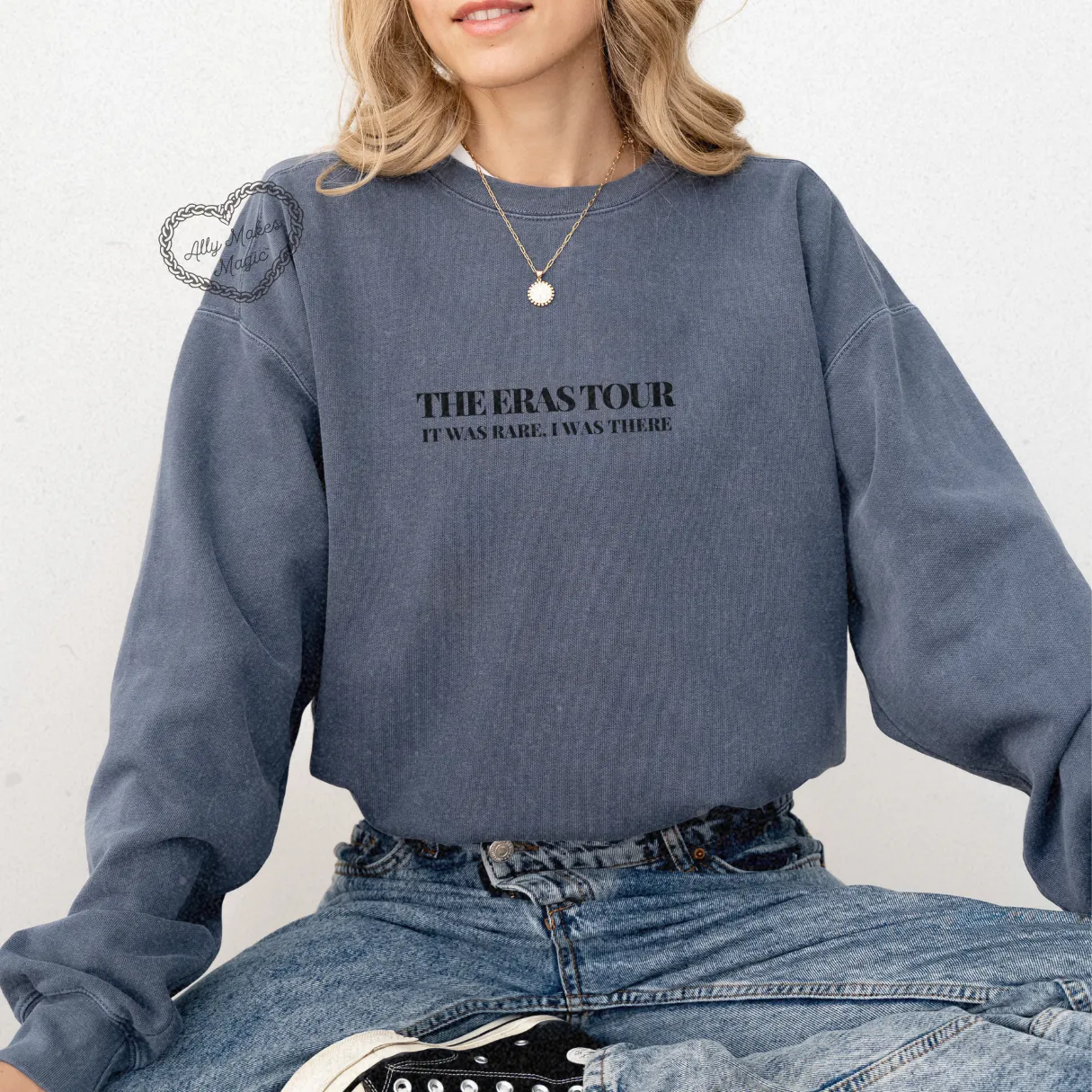 mexico city night 3 pullover | comfort colors sold by Ally Makes Magic product image thumbnail 2