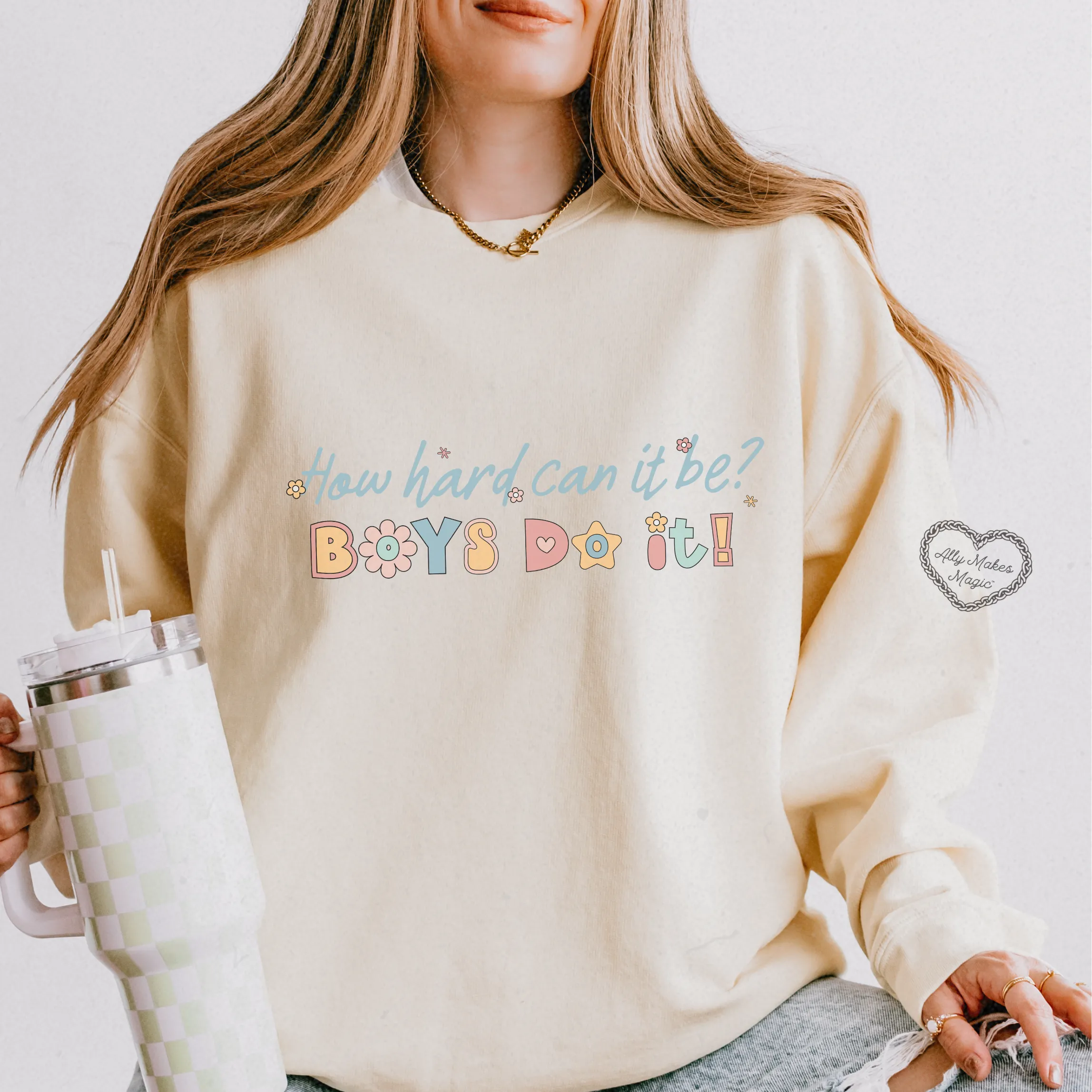 how hard can it be? crew sold by Ally Makes Magic product image thumbnail 5