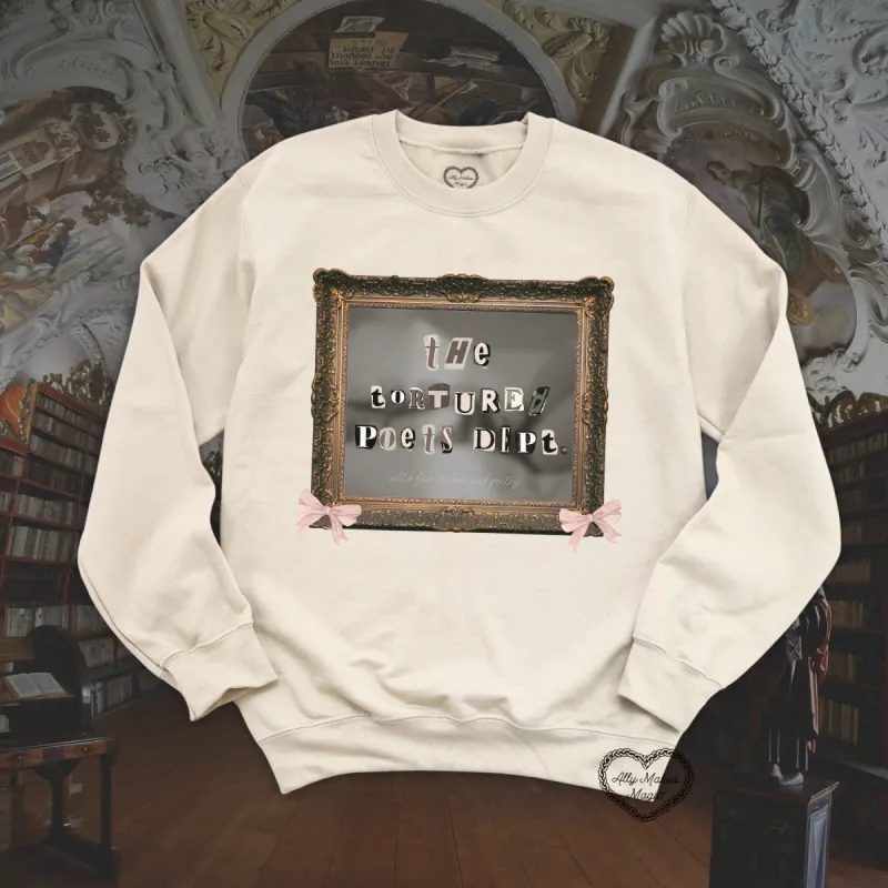poets dept. sweater sold by Ally Makes Magic