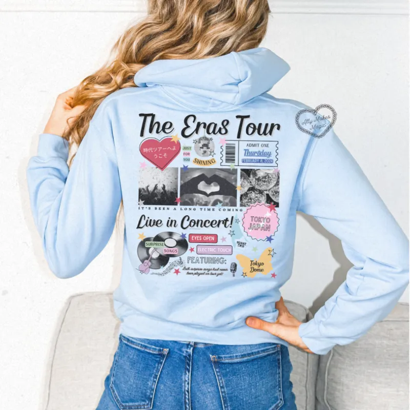 tokyo night 2 retro hoodie sold by Ally Makes Magic