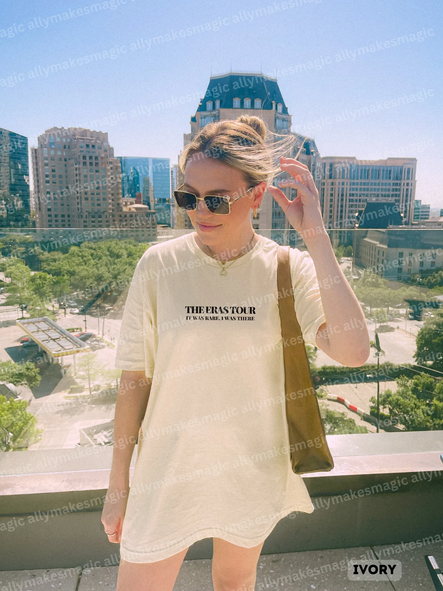 east rutherford night 3 t-shirt | comfort colors sold by Ally Makes Magic product image thumbnail 2