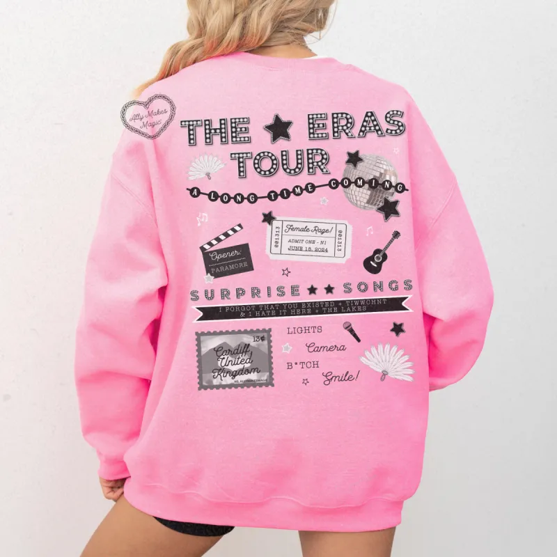 cardiff night 1 sweater | gildan (tortured) sold by Ally Makes Magic