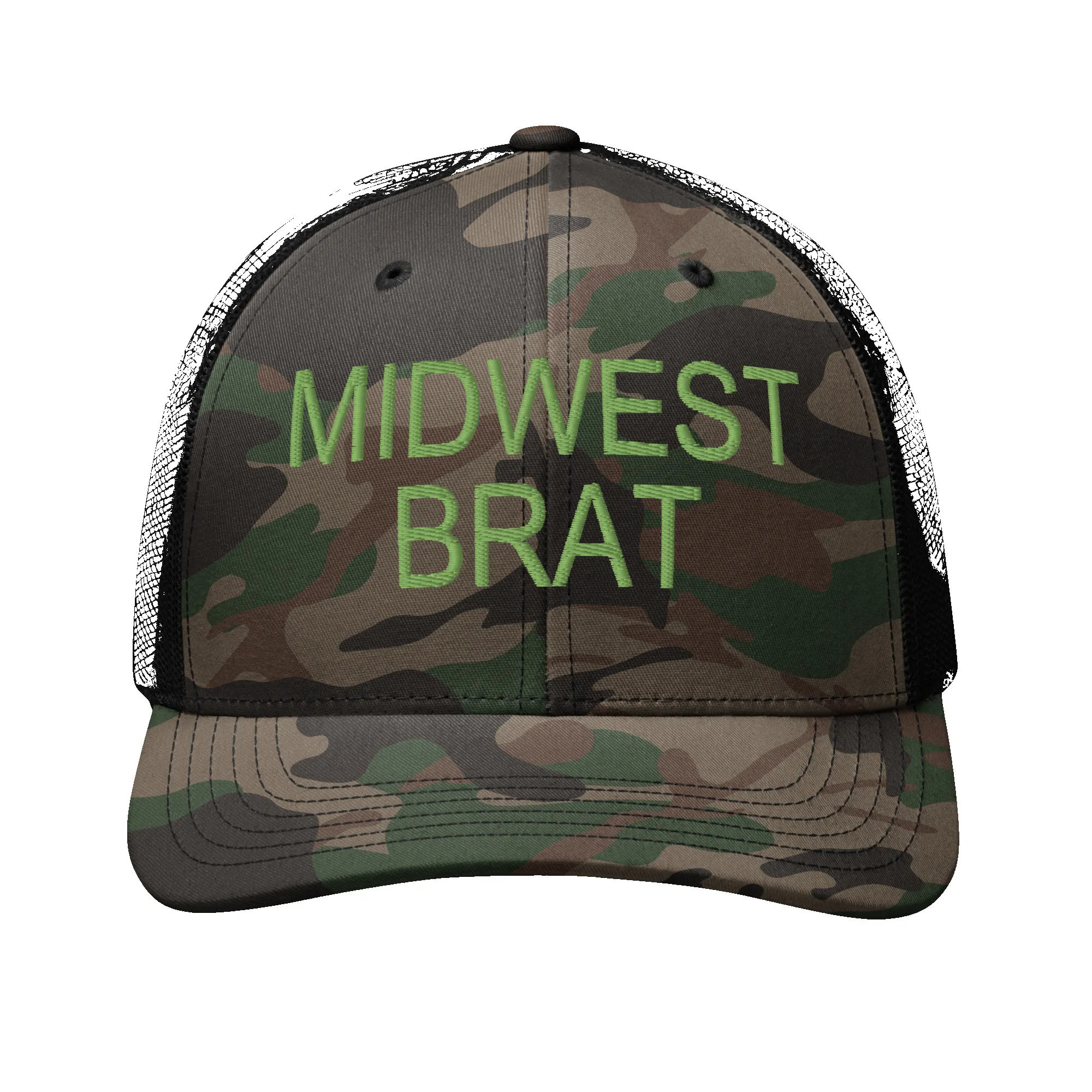 midwest brat trucker hat sold by Ally Makes Magic product image thumbnail 2