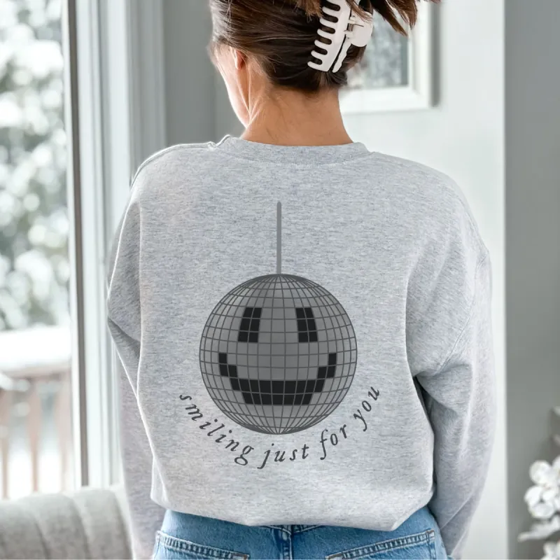 Smiling for U Crewneck Sweater | Gildan sold by Ally Makes Magic