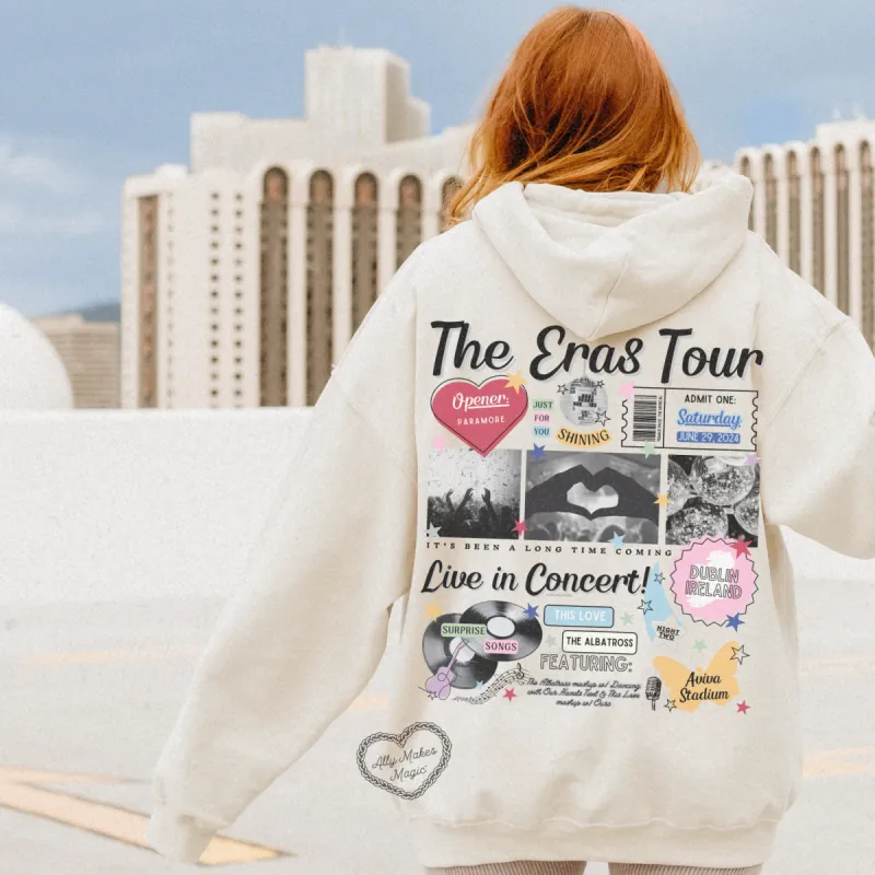 dublin night 2 retro hoodie sold by Ally Makes Magic