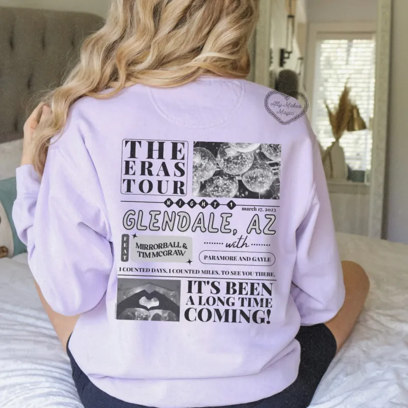 glendale night 1 pullover | comfort colors sold by Ally Makes Magic